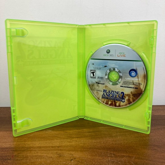 Blazing Angels 2: Secret Missions of WWII (Microsoft Xbox 360) GAME  No Manual - Picture 4 of 9